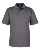 Core365 Men's Market Snag Protect Mesh Polo CE104 CARBON Pocket
