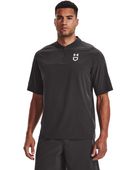 Under Armour Utility Short Sleeve Cage Men's Jacket 1375655 010 - JET GRAY/WHITE Pocket