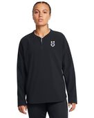Under Armour Utility Pro Women's Cage Jacket 1386963 001 - BLACK/WHITE Pocket