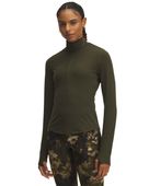 Under Armour Motion Women's 1/2 Zip Jacket 1389789 308 - EXPEDITION GREEN/BLACK Pocket