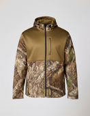 Realtree Performance Clr Blk Full Zip Hoodie RT5204 APX CAMO/GRN M Pocket