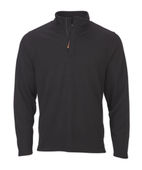 Boxercraft Men's Sullivan Quarter Zip Pullover BM5201 BLACK Pocket