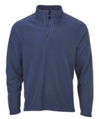 Boxercraft Men's Sullivan Quarter Zip Pullover BM5201 INDIGO Pocket