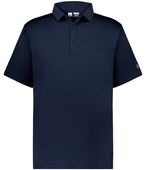 Russell Sideline Grid Polo R10GKM NAVY Pocket
