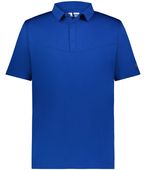 Russell Sideline Grid Polo R10GKM ROYAL Pocket