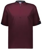 Russell Legend Short Sleeve Pullover R21DSM MAROON/STEALTH Pocket