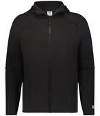 Russell Legend Tech Full-Zip Fleece Jacket R25TFM BLACK Pocket