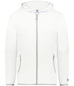 Russell Legend Tech Full-Zip Fleece Jacket R25TFM WHITE Pocket