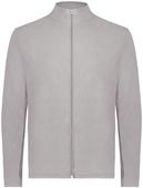 Augusta Micro-Lite Fleece Full Zip Jacket 6861 ATHLETIC GREY Pocket