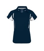Holloway Ladies Avenger Polo 222730 NAVY/WHITE Pocket