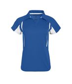 Holloway Ladies Avenger Polo 222730 ROYAL/WHITE Pocket