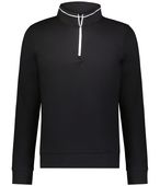 Holloway Court 1/4 Zip Pullover 223127 BLACK Pocket