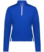 Holloway Ladies Court 1/4-Zip Pullover 223327 ROYAL Pocket