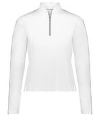 Holloway Ladies Court 1/4-Zip Pullover 223327 WHITE Pocket