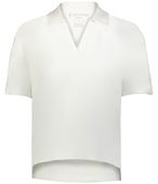 Holloway Ladies Core Cotton Waist Length Polo 226372 WHITE Pocket