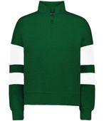 Holloway Ladies Jackson Way Pullover 229758 DARK GREEN/WHITE Pocket