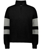 Holloway Ladies Jackson Way Pullover 229758 BLACK/CHARCOAL HEATHER Pocket