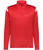 Badger Youth On The Rise 1/4 Zip Pullover 226500 RED/WHITE (BA) Pocket