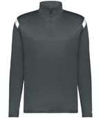 Badger Youth On The Rise 1/4 Zip Pullover 226500 GRAPHITE/WHITE (BA) Pocket