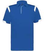 Badger Youth On The Rise Polo 235000 ROYAL/WHITE (BA) Pocket