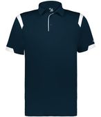 Badger Youth On The Rise Polo 235000 NAVY/WHITE (BA) Pocket