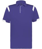 Badger On The Rise Polo 335000 PURPLE/WHITE (BA) Pocket