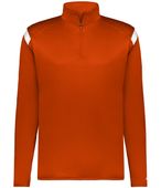 Badger On The Rise 1/4 Zip Pullover 426500 BT. ORANGE/WHITE (BA) Pocket