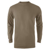 Zorrel Adult Long Sleeve Dri-Balance T-Shirts COYOTE BROWN Front