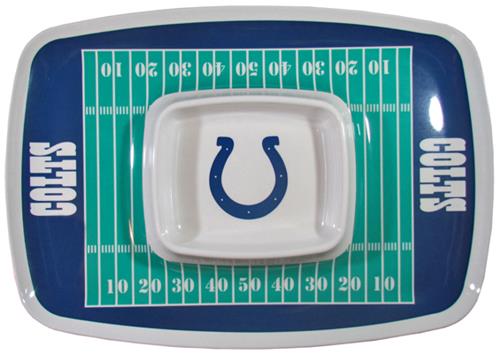 NFL Indianapolis Colts Chip & Dip Tray