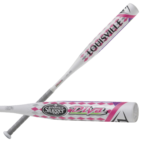 Louisville Slugger Diva Yth Fastpitch Bats Baseball Equipment & Gear