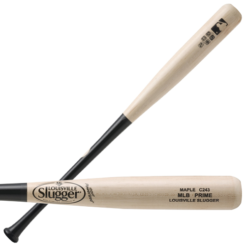 Louisville Slugger MLB Prime Maple Wood Bat C243. Free shipping and 365 day exchange policy.  Some exclusions apply.