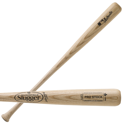 Louisville Slugger Pro Stock Ash Wood Bat C271 - Baseball Equipment & Gear