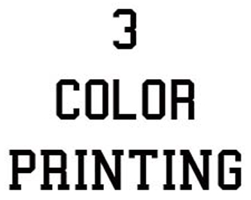 (3-Color) Soccer Jersey Logo Printing