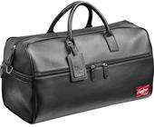 Rawlings Premium Heart/Hide Blk Leather Duffel Bag