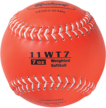 Markwort 11" Color Coded Weighted Softballs