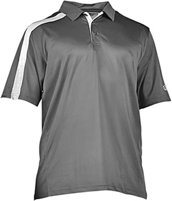 Rawlings Men's 3-Button Front Team Polo. Printing is available for this item.