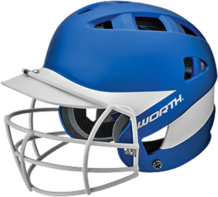 Worth Liberty Air Extreme SB Batting Helmet-NOCSAE