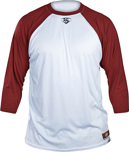 Louisville Slugger Loose-Fit 3/4 Sleeve Shirt. Decorated in seven days or less.