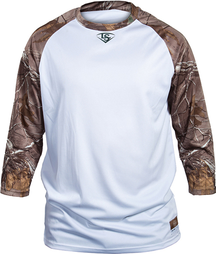 Louisville Slugger Loose-Fit 3/4 Sleeve Camo Shirt Epic Sports