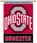BSI Ohio State Buckeyes 2-Sided 28"x40" Banner BSI Ohio State Buckeyes 2-Sided 28"x40" Banner