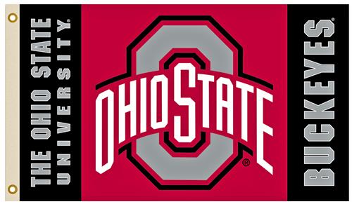 Collegiate Ohio State 2-Sided 3' x 5' Flag