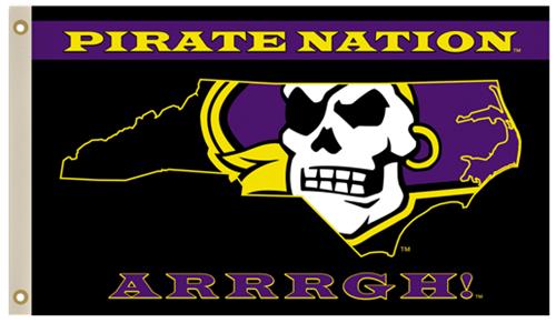 BSI East Carolina Pirates 2-Sided 3' x 5' Flag