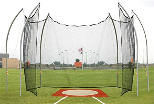 Blazer Athletic Elite Aluminum Discus Cage - Playground Equipment and Gear