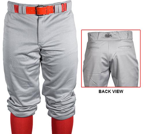 Louisville Slugger Old School Heavy Baseball Pants. Braiding is available on this item.