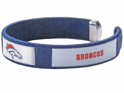 Silver Moon NFL Denver Broncos Bead Bracelet