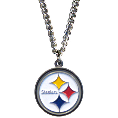 Silver Moon NFL Pittsburgh Steelers Charm Necklace