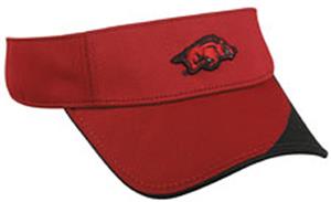 arkansas razorback visor