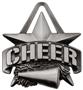 Hasty Awards 2" All-Star Cheer Medals M-790CH