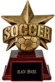 Hasty Awards 6" All Star Resin Soccer Trophy Hasty Awards 6" All Star Resin Soccer Trophy