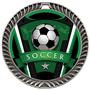 Hasty Crest Medal Soccer Varsity Insert